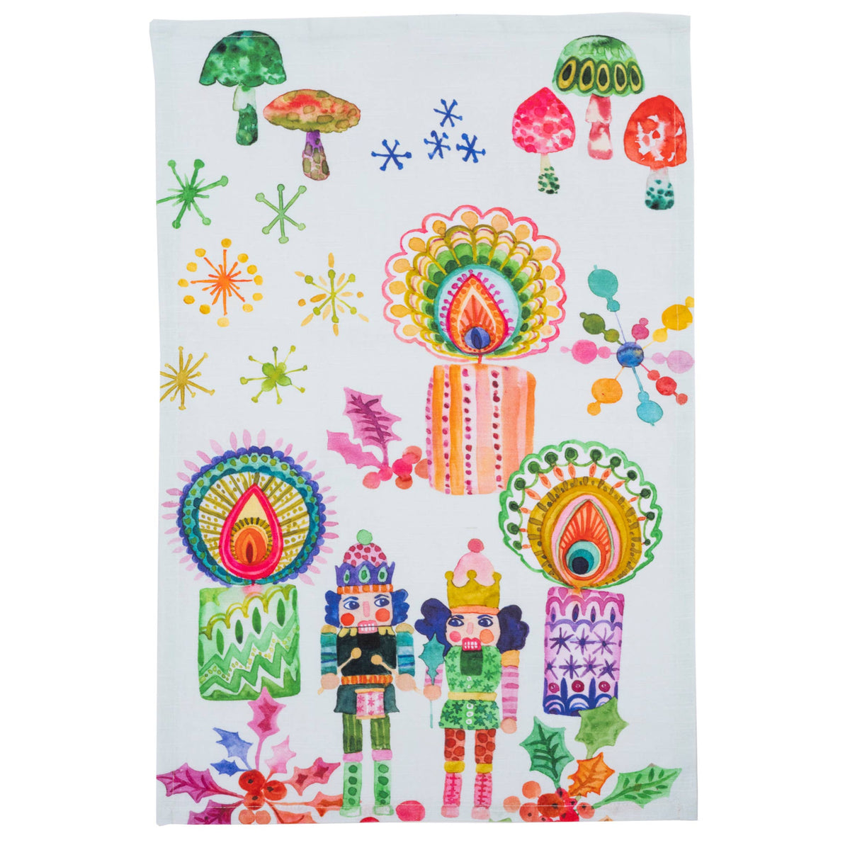 Tea Towel- Blue Haired Nutcrackers