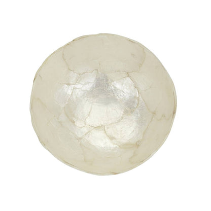 Ivory Capiz Dipping Bowl
