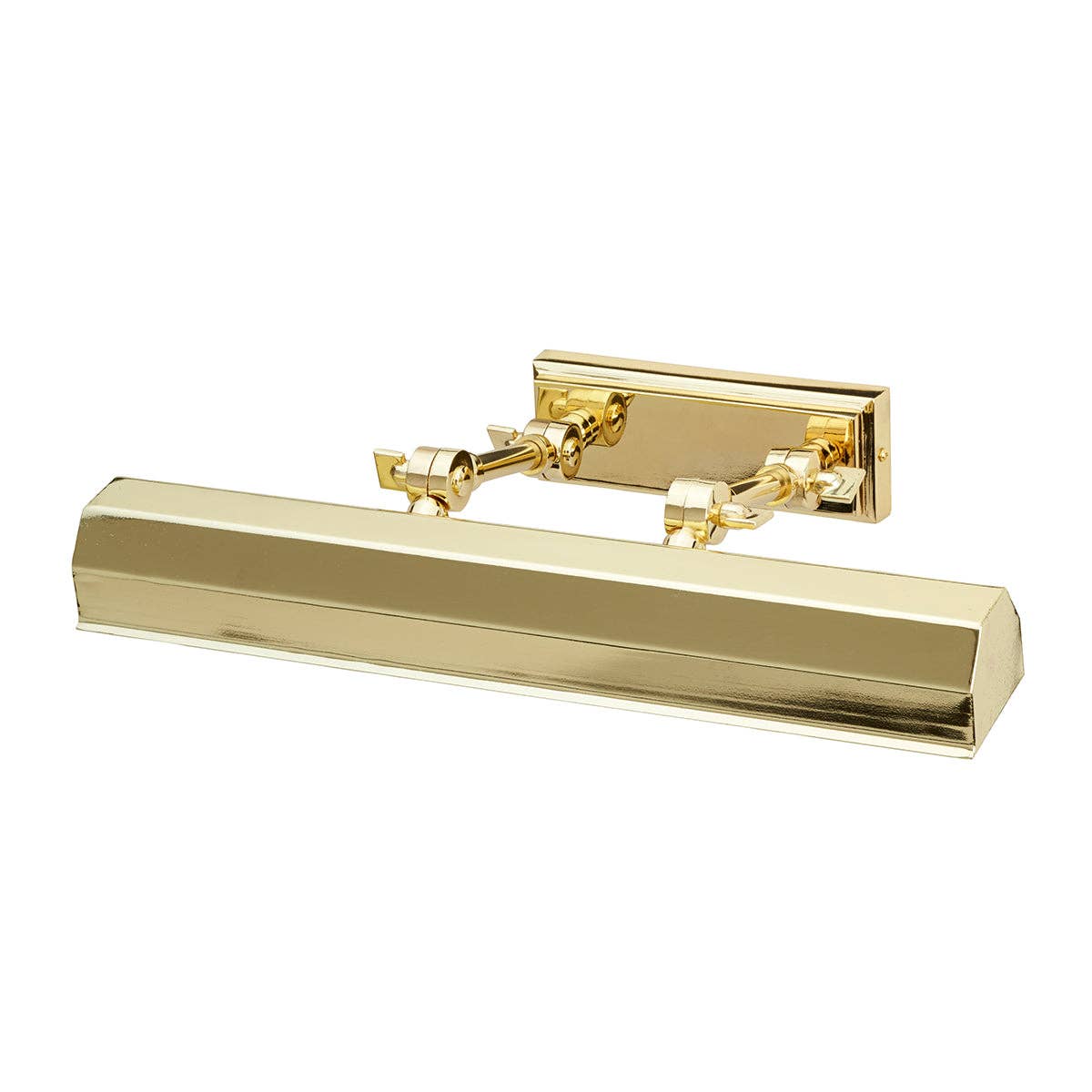 Chawton 2 Light Medium Picture Light in Polished Brass