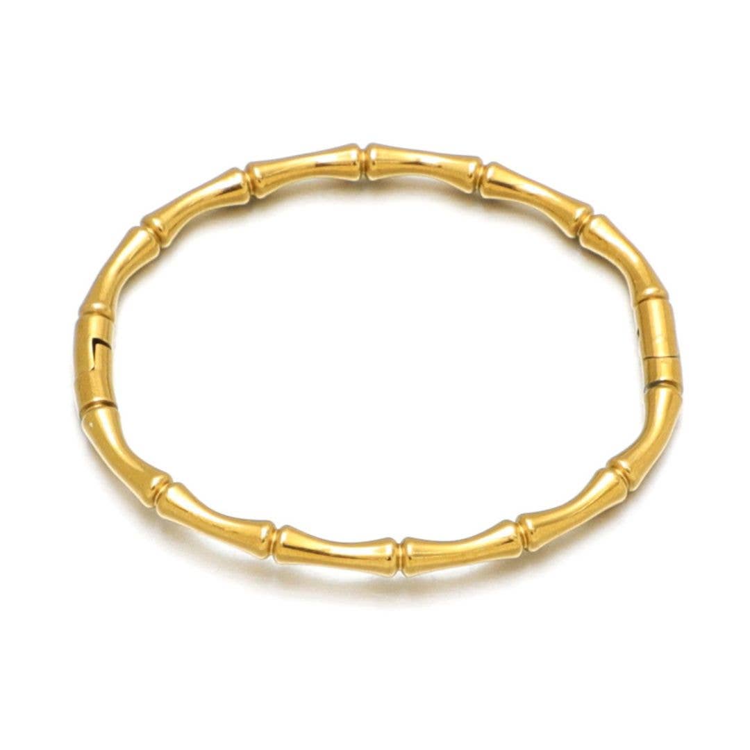 Gold Bamboo Bangle