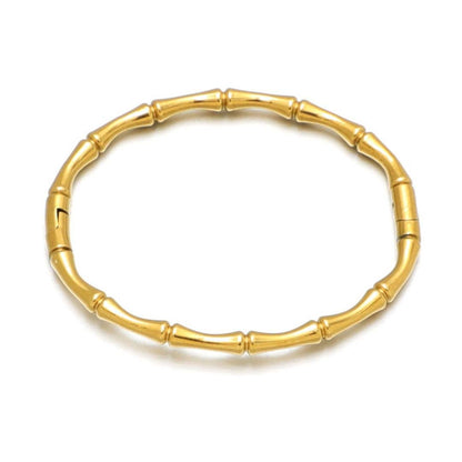 Gold Bamboo Bangle