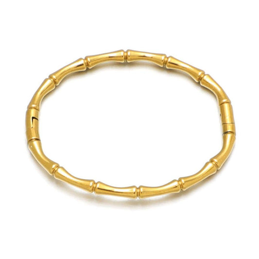 Gold Bamboo Bangle