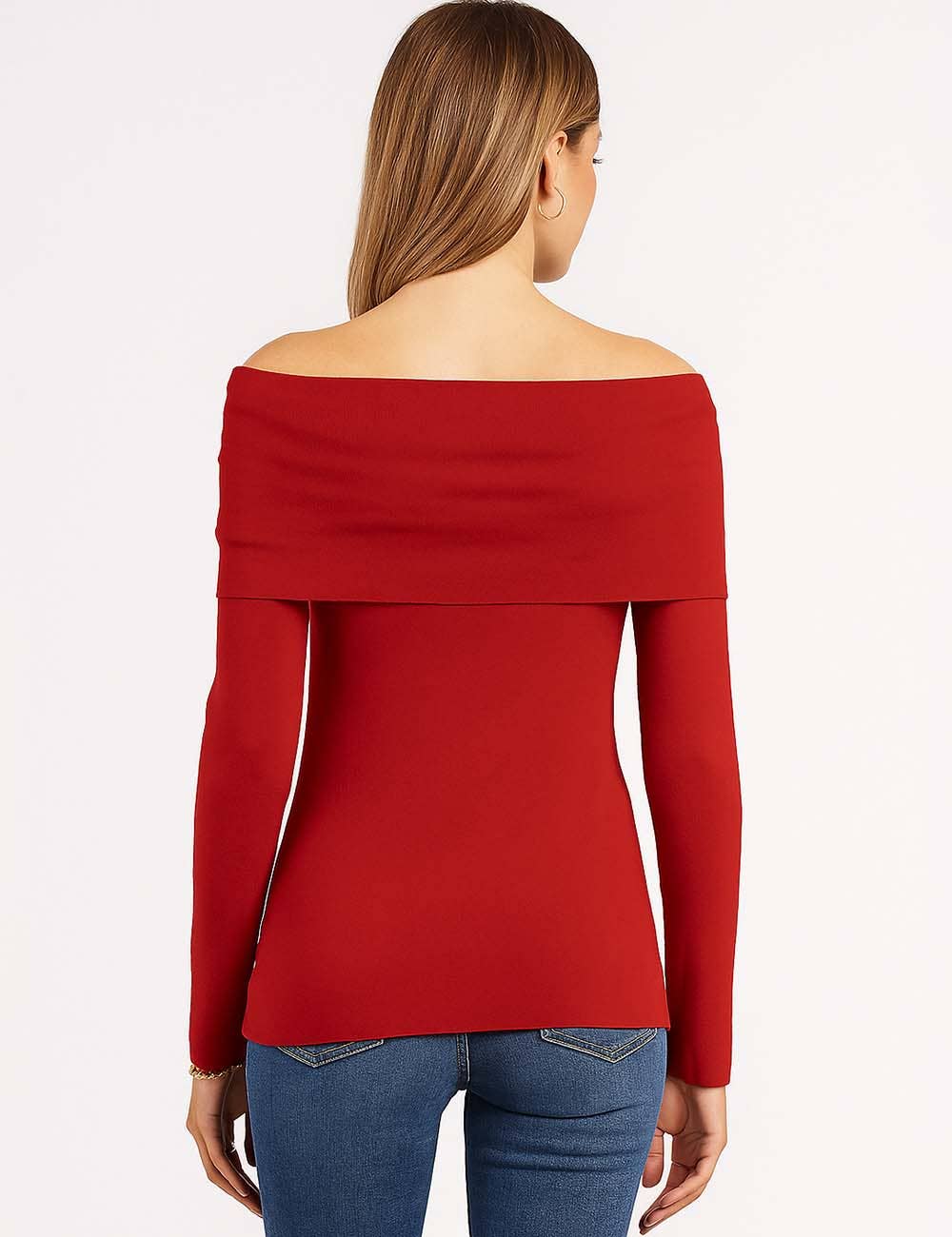 Black Off-Shoulder Top
