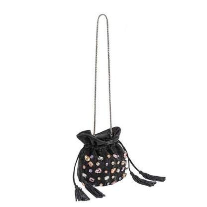 Starla Black Jeweled Purse