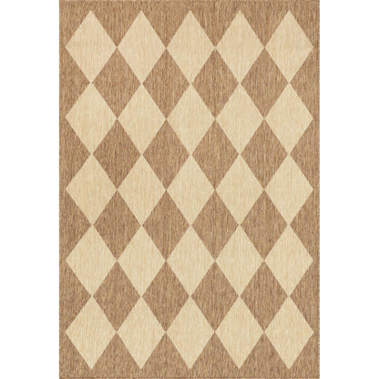 Diamond Trellis Indoor/Outdoor Rug- 5' x 8'