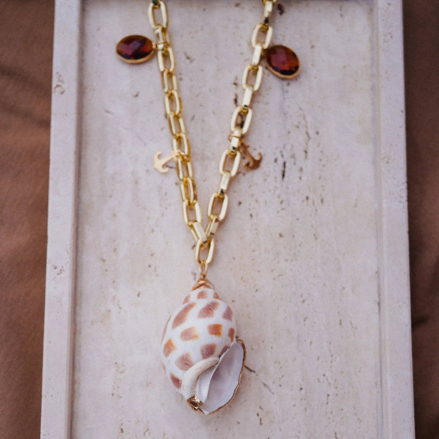 Gold Shell Necklace