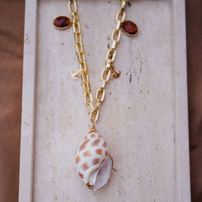 Gold Shell Necklace