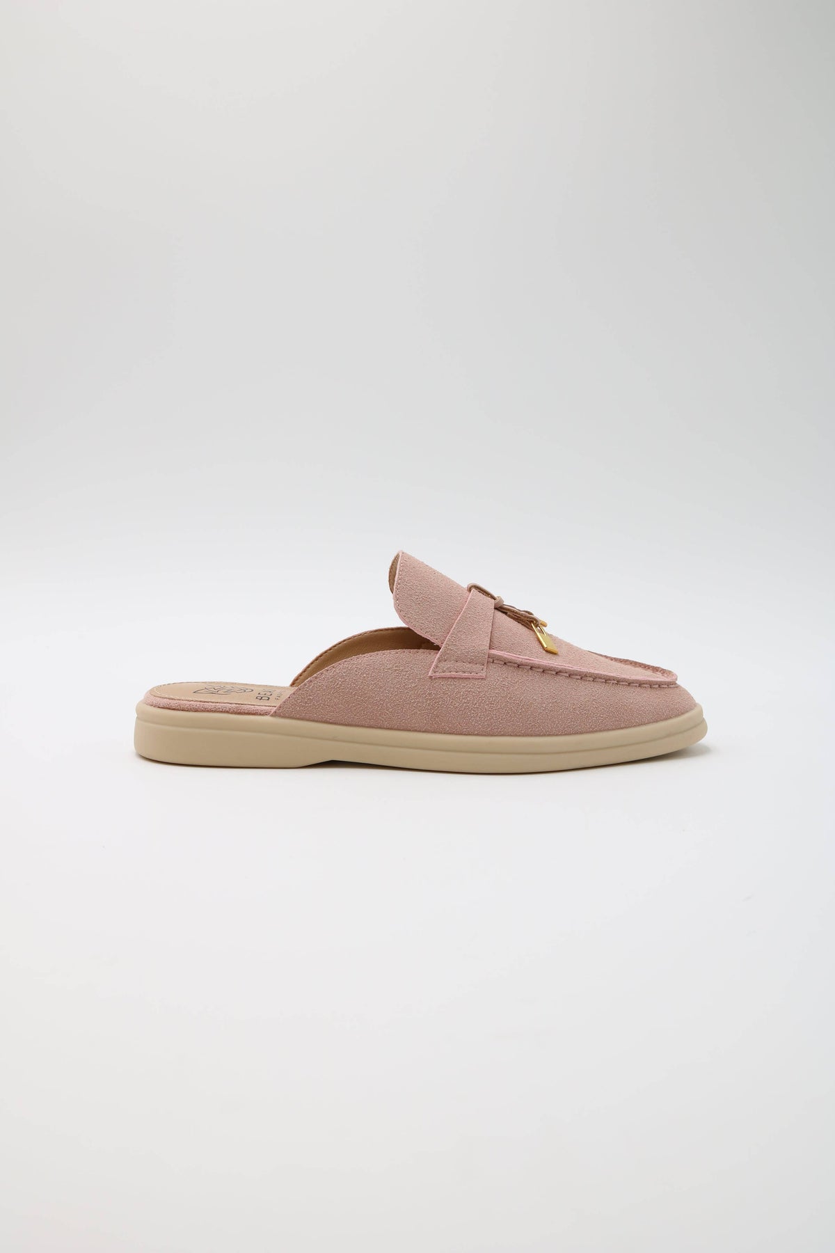 Pink Suede Loafer