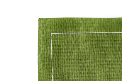Green Cocktail Napkin Roll