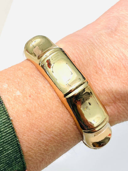 Gold Bamboo Cuff