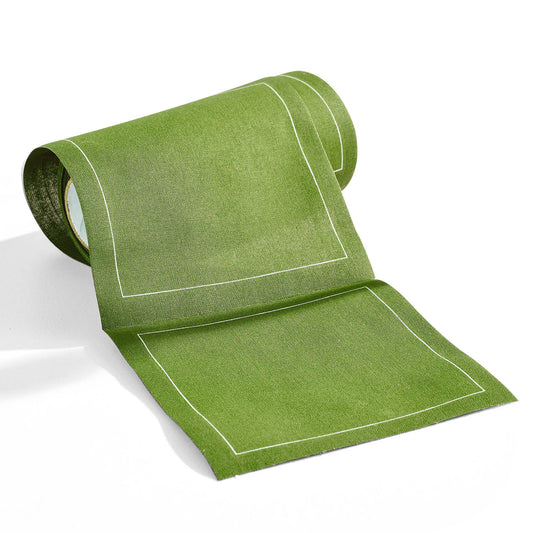 Green Cocktail Napkin Roll