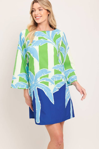 Tropical Mini Dress