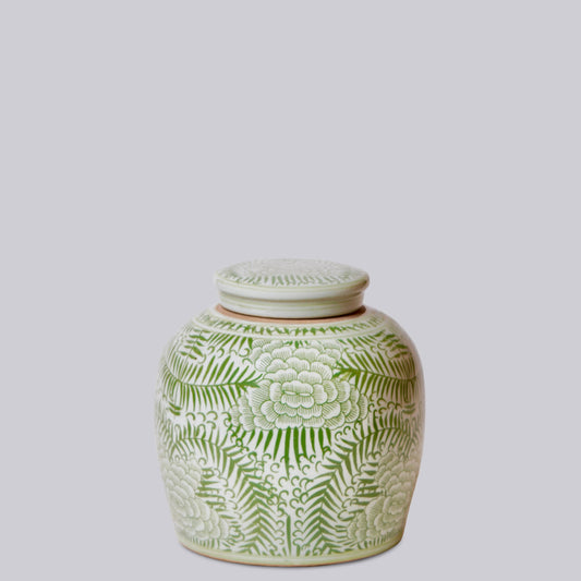 Green & White Tea Jar