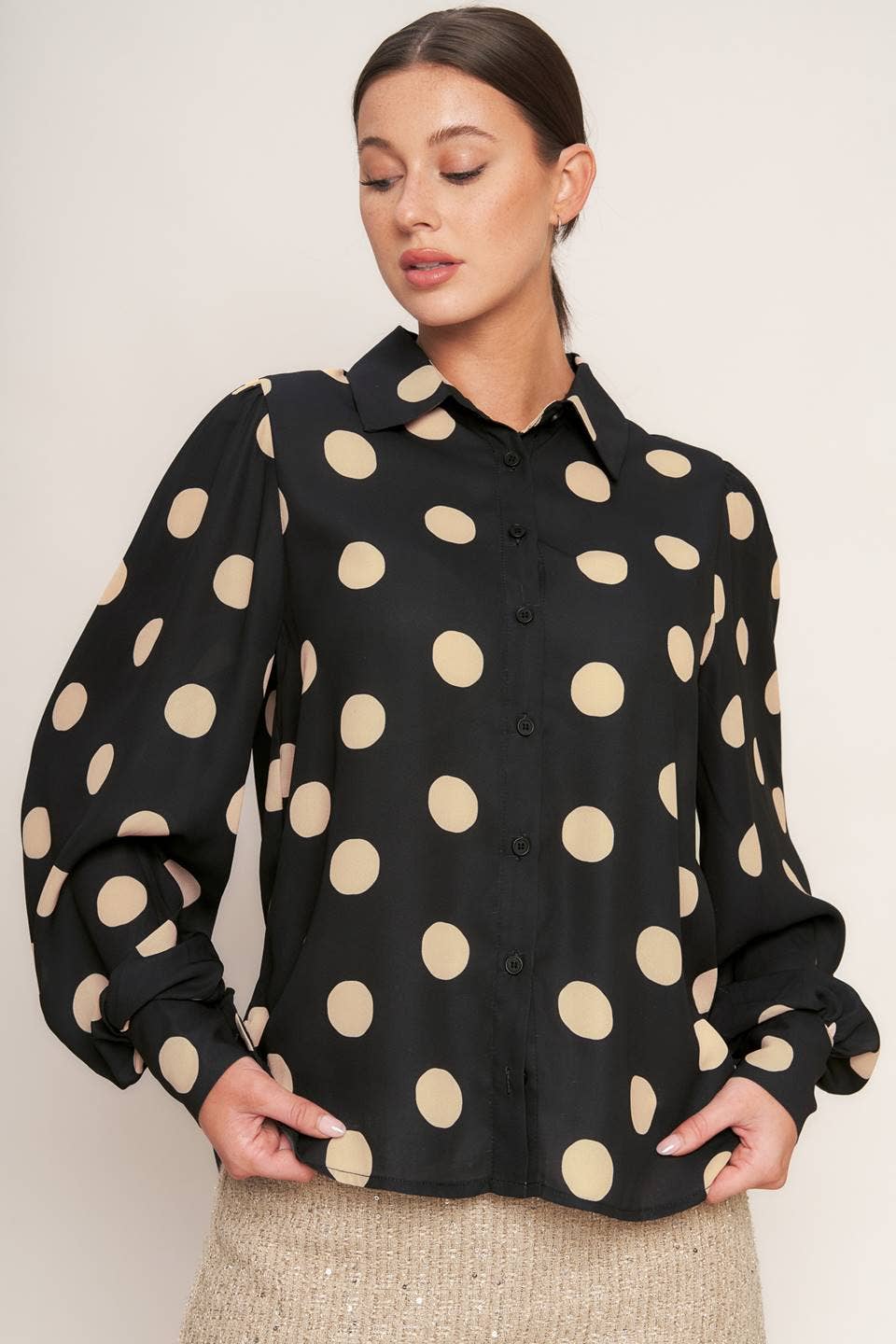 Poka Dot Top