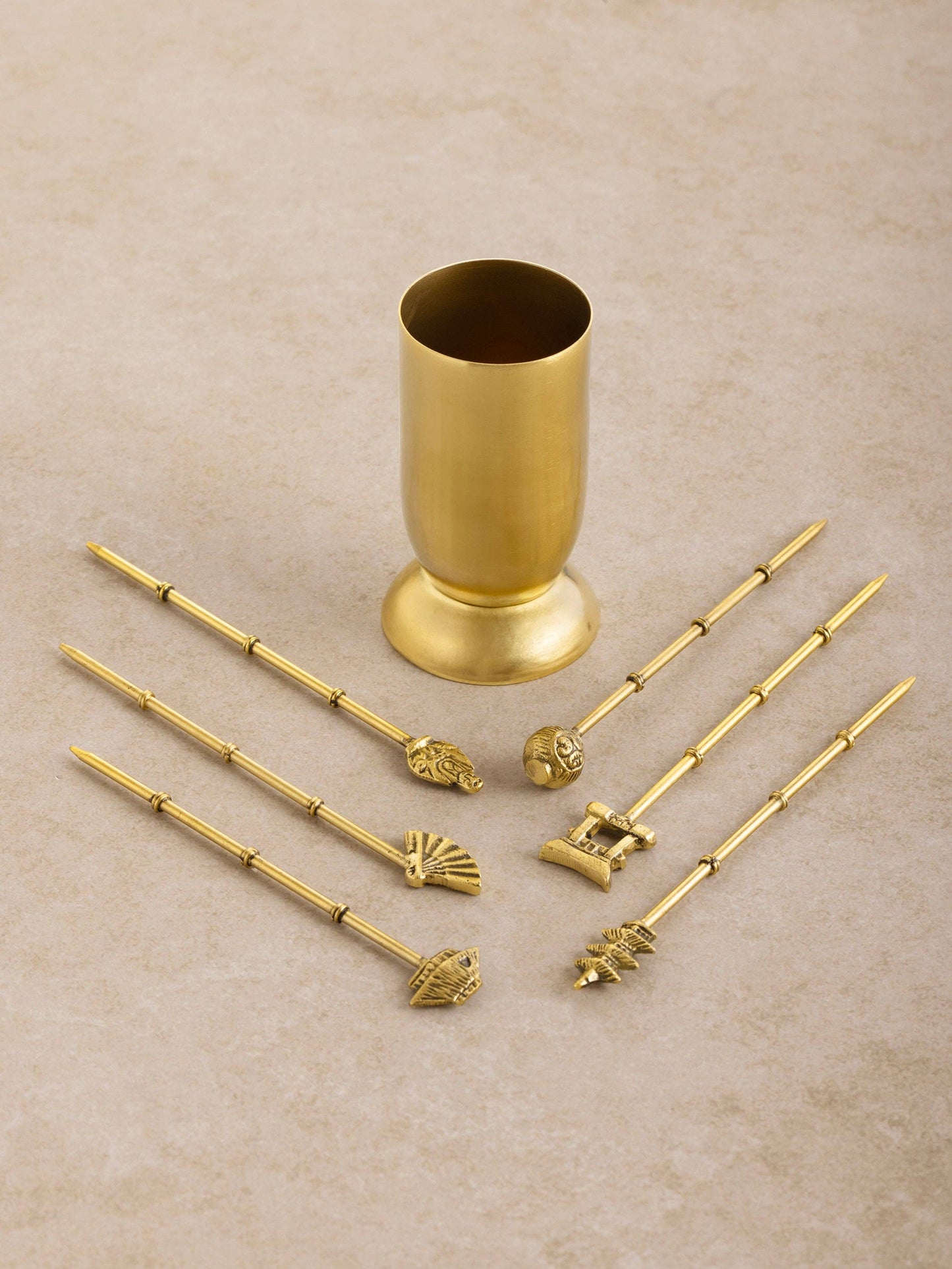 Gold Cocktail Picks – Set of 6