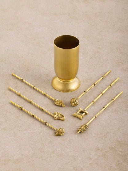 Gold Cocktail Picks – Set of 6