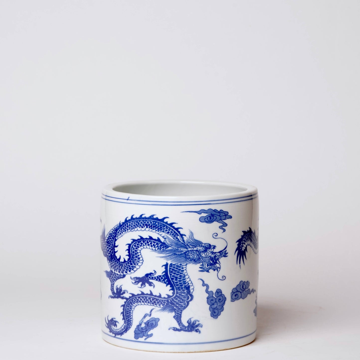 Dancing Dragons Blue and White