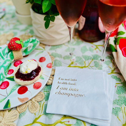 "I Am Into Champagne" Cocktail Napkins