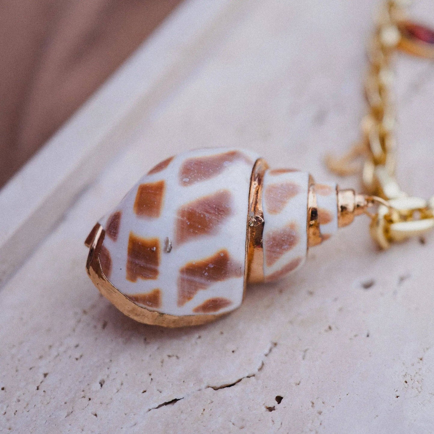 Gold Shell Necklace