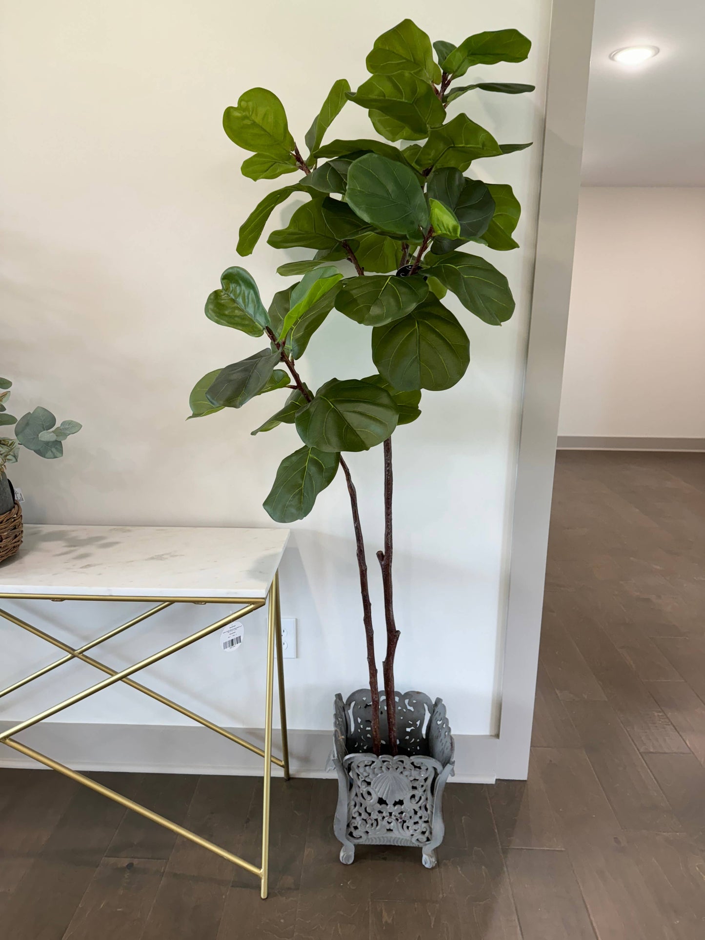 Potted Fiddle Leaf Tree 70”