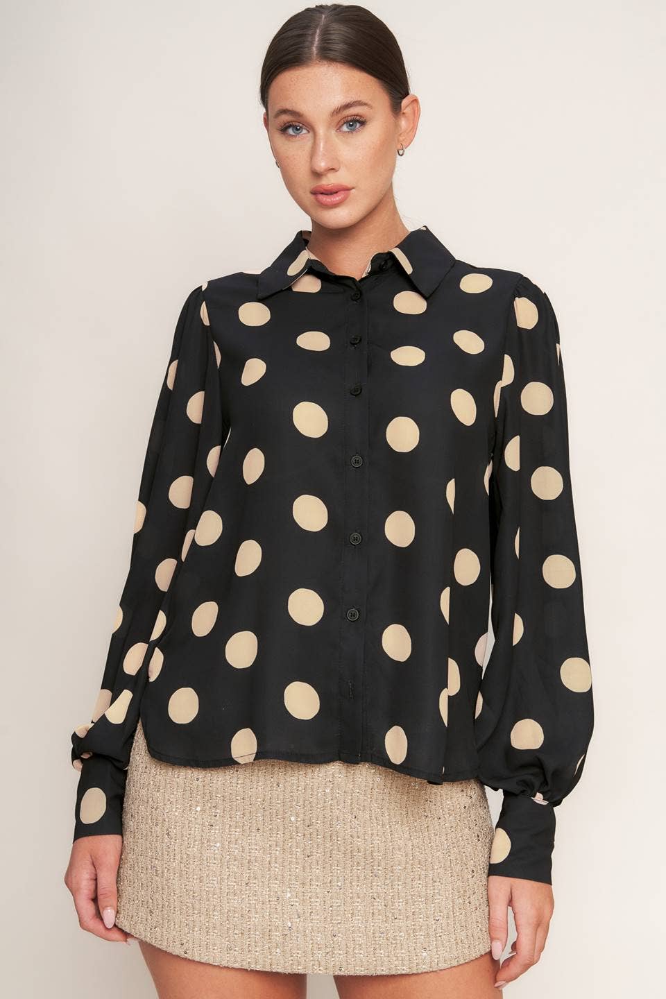 Poka Dot Top