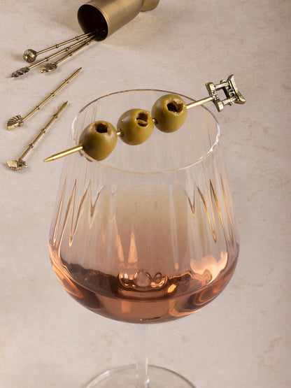 Gold Cocktail Picks – Set of 6
