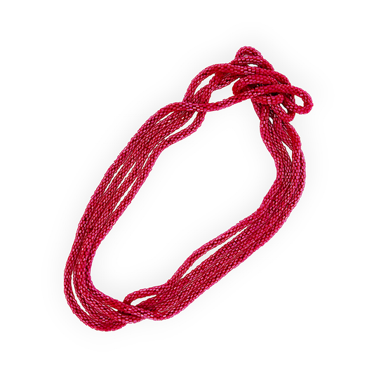 Fuchsia Multi-Layer Wrap Necklace