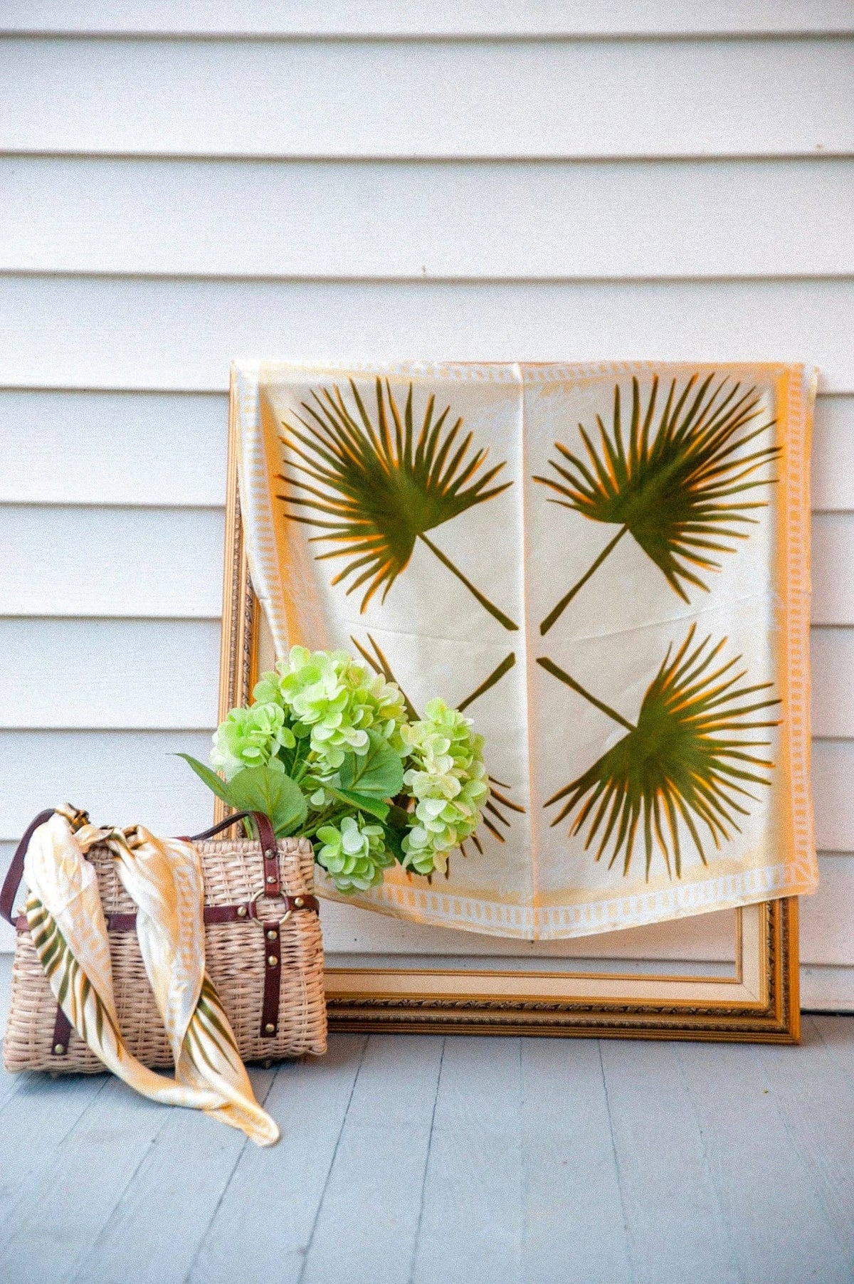 Palmè Silk Scarf