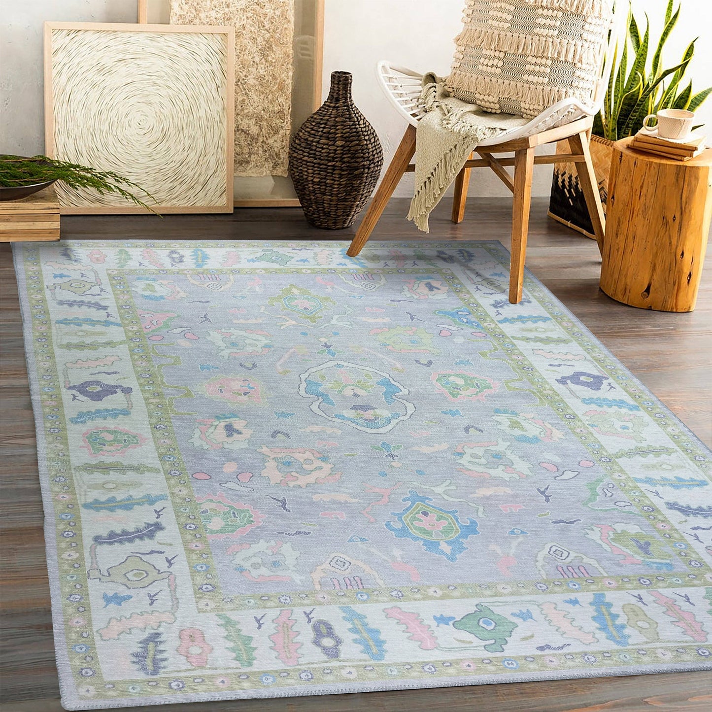 Aviana Pastel Rug 8x10’