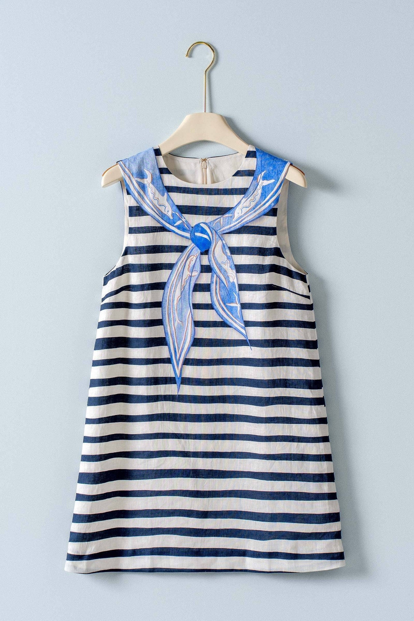 Nautical Bandana Shift Dress
