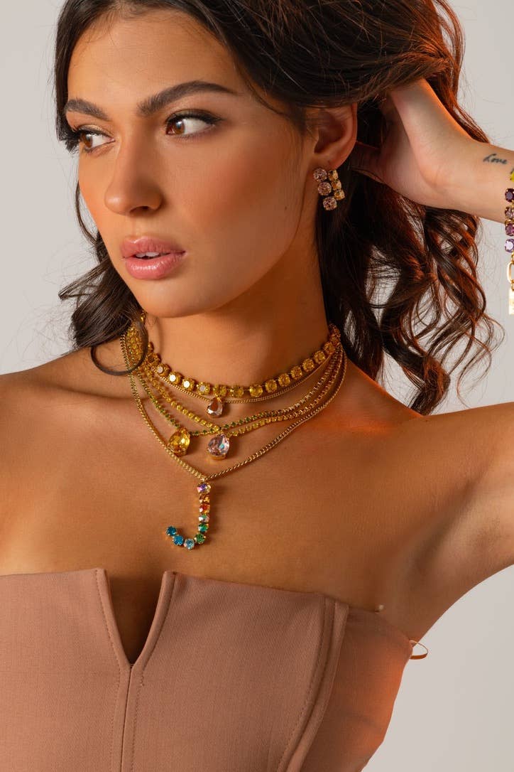 Chartreuse Milli Necklace