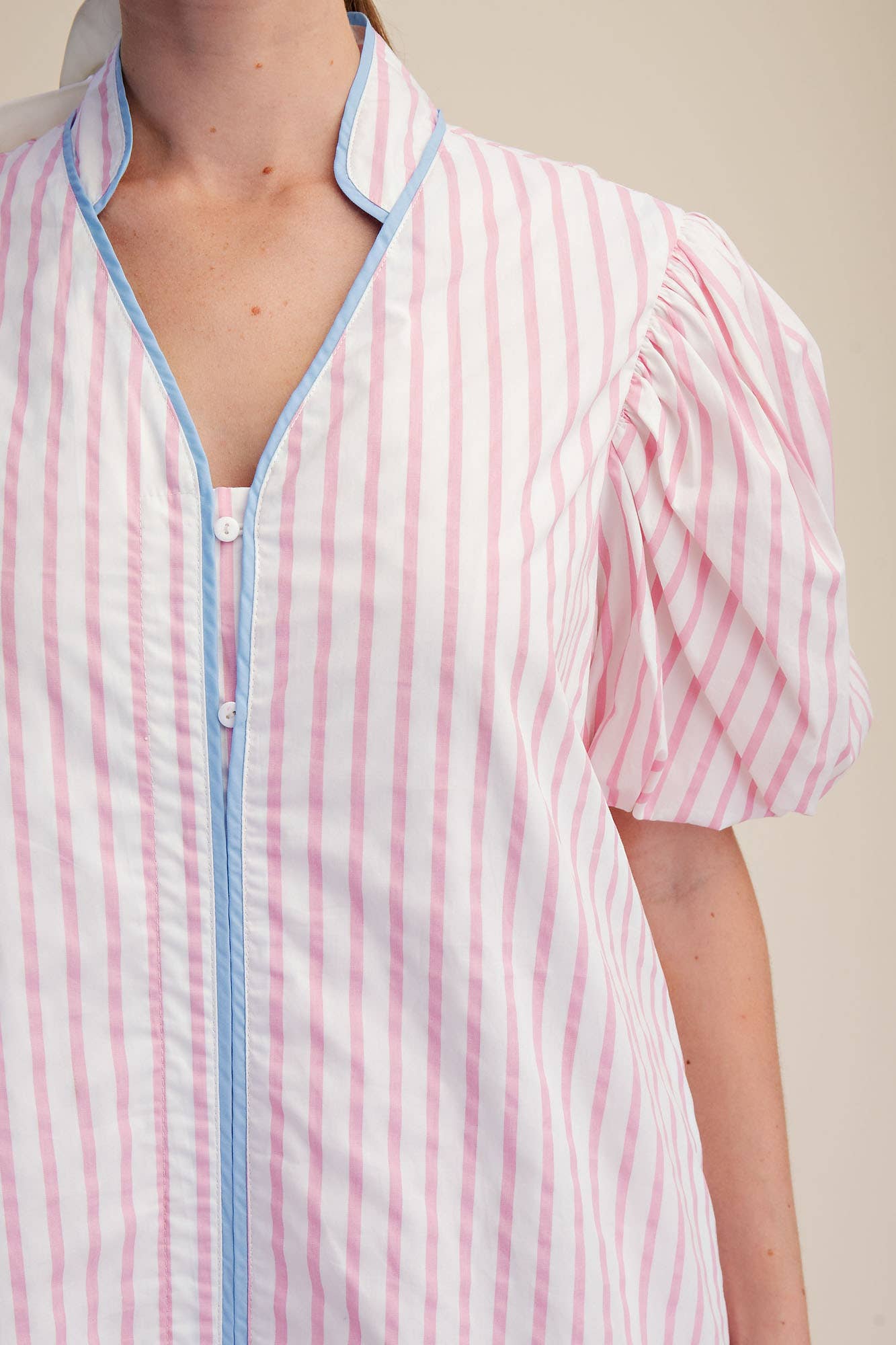Navy Striped Dress