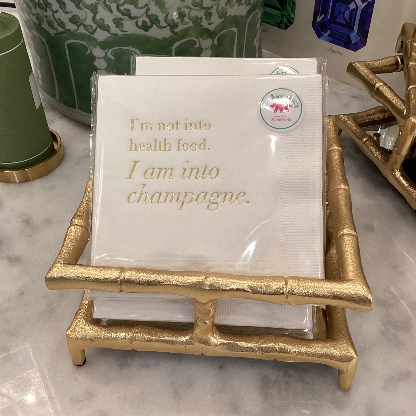 I'm not into health - Napkin