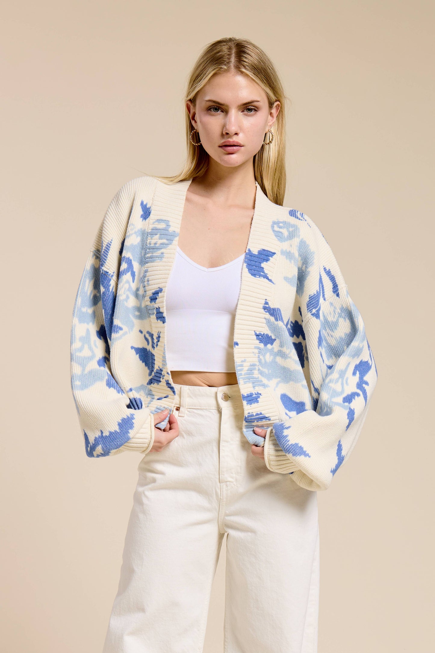 Bleu Whisper Cardigan