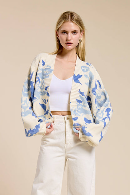 Bleu Whisper Cardigan