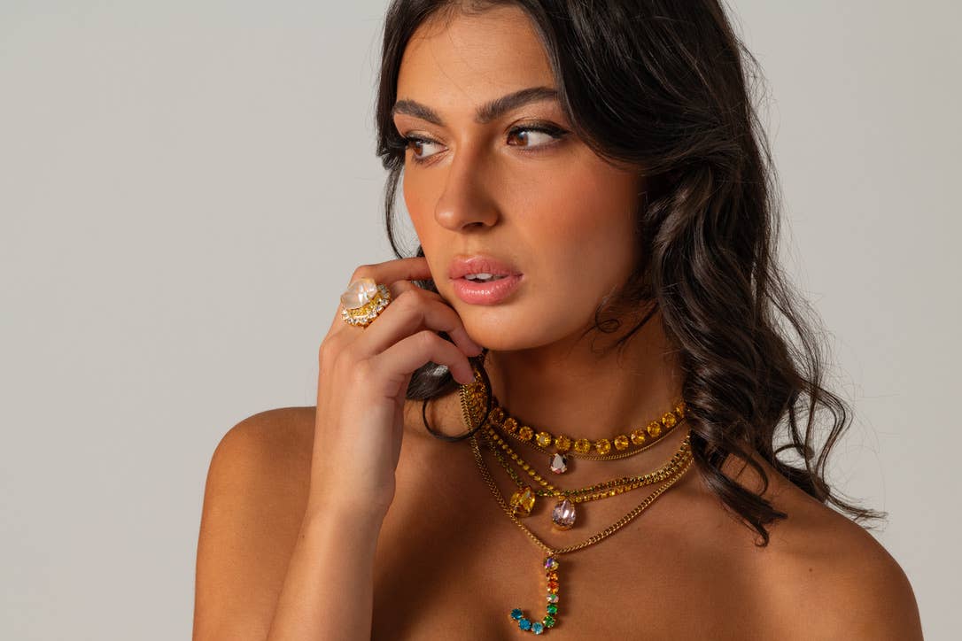 Chartreuse Milli Necklace