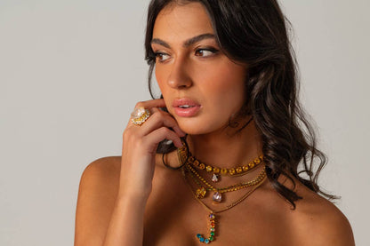 Chartreuse Milli Necklace