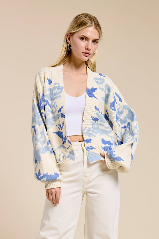 Bleu Whisper Cardigan