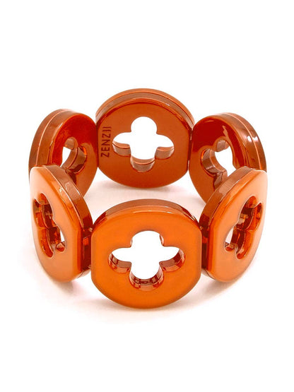 Resin Clover Bracelet: L.BLU