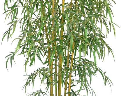 Tall Bamboo Tree With Planter 72"