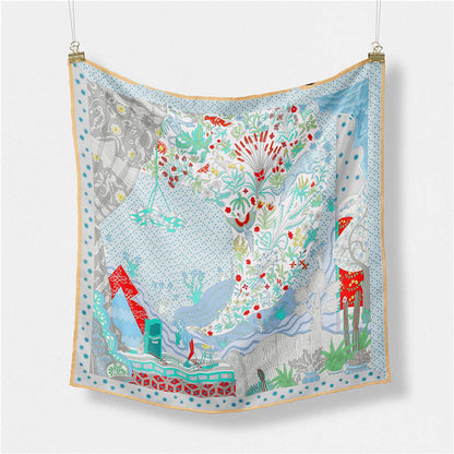 Silk Silk Scarf