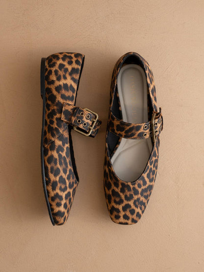Leopard Ballet Flat
