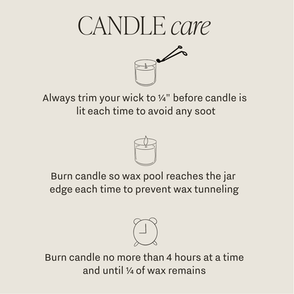 White Tea and Jasmine 11 oz Soy Candle - Home Decor