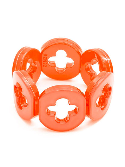 Resin Clover Bracelet: L.BLU