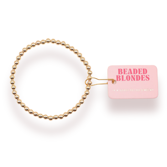 4mm Beaded Bracelet