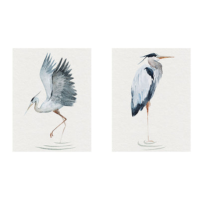 Blue Heron Print 2
