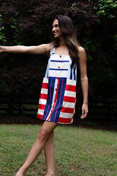 Bryson Dress - Maritime Stripe