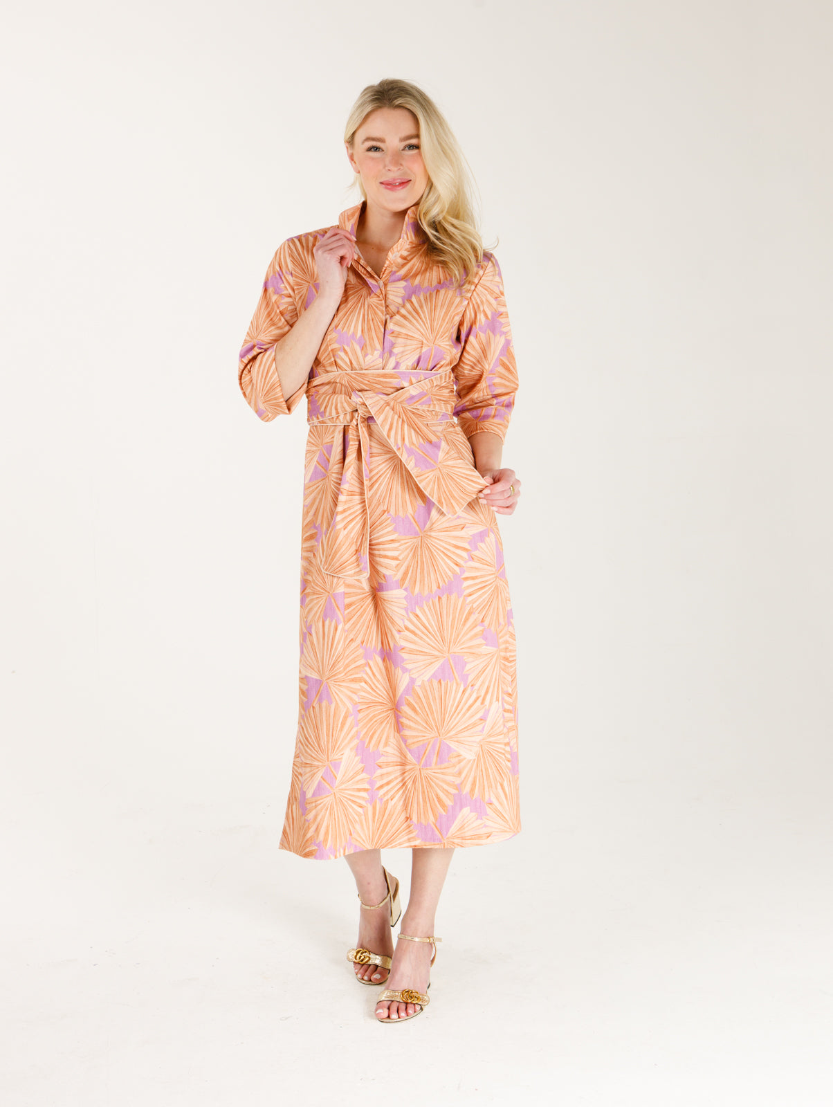 Grace Dress - Violet Fan
