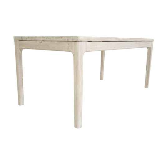 Whitewash Extendable Dining Table - 71 to 86"