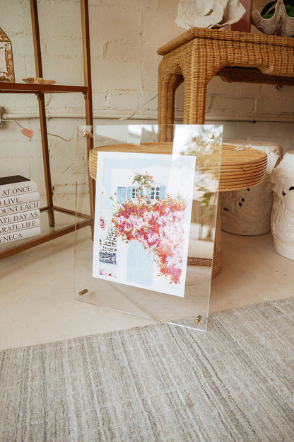 FRAMED MYKONOS PRINT